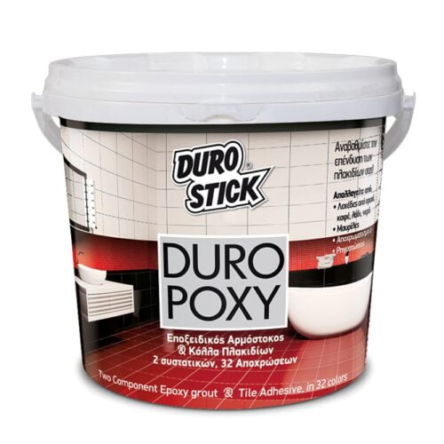 Duropoxy 32 αποχρώσεων Εποξειδικός αρμόστοκος - κόλλα πλακιδίων, 2 συστατικών Μέντα 5KG